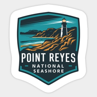 Point Reyes National Seashore At Night Sticker